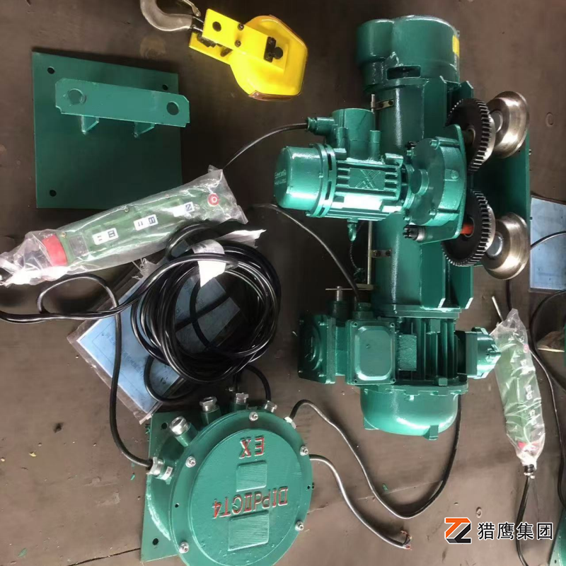 粉塵車間使用 CD1 防爆型電動葫蘆時，有哪些操作注意事項？
